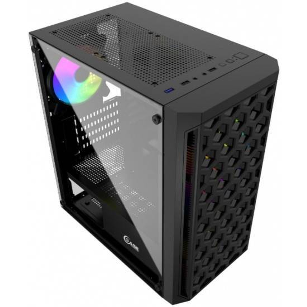 Компьютерный корпус Powercase MISTRAL Micro T3B Black