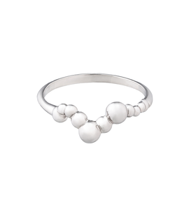 Кольцо из серебра без вставок