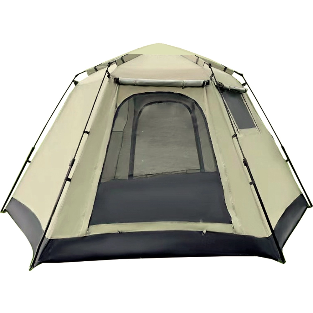 Палатка туристическая Печора-4 зонтичного типа, 320*275*175 см бежевая