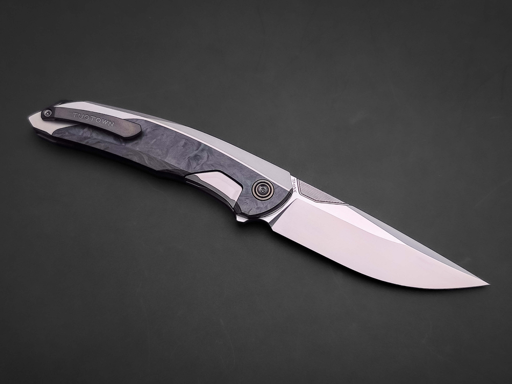 Складной нож DUKE [Tmax Beadblast Black Carbon]