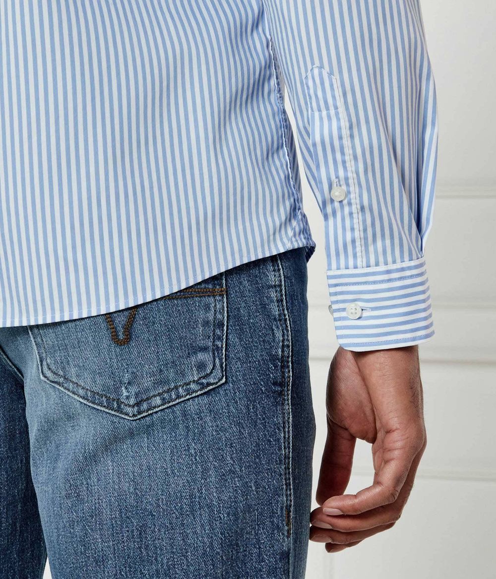 Рубашка Roan BOSS BLACK - голубой(50520285)