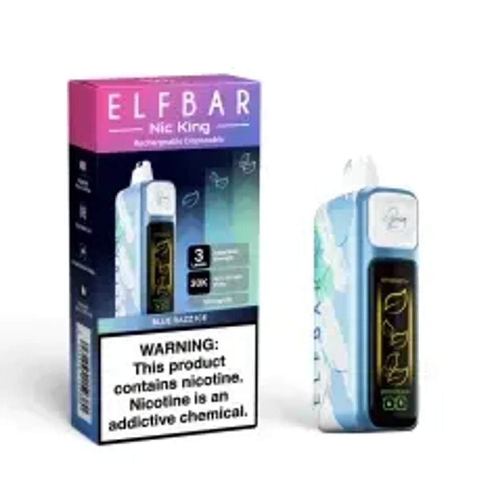 ELF BAR NIC KING 30 - Blue Razz Ice (5%nic)