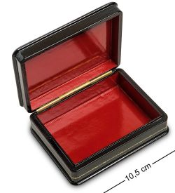 Народные промыслы ШК-19/ 7-A Шкатулка в технике декупаж «Русский север» (10х8х3,5)