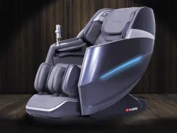 Массажное кресло FUJIMO 氣 Combat 4D Серый