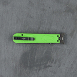 Нож Зубры зеленый (блеквош) (однолезвийный)