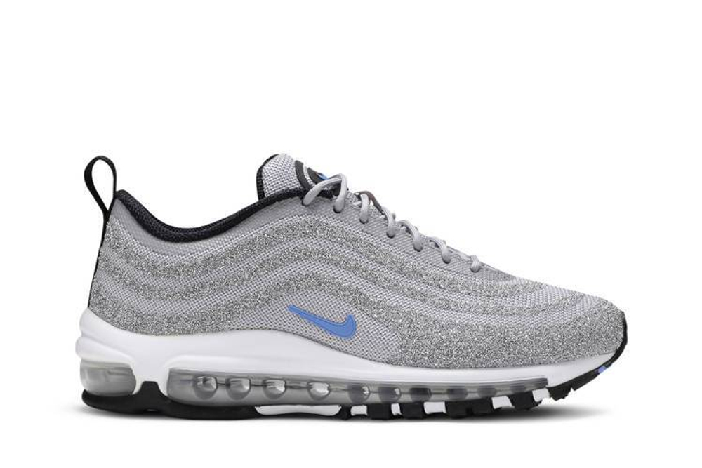 Кроссовки Swarovski X Nike Air Max 97 Swarovski "Polar Blue" (Женская размерная сетка)