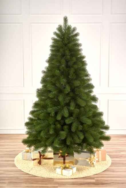 Ель искусственная Крымская 1,8 м подставка металл 100% Литые веточки МаксКристмас