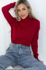 Водолазка Зимняя история (красная) Б14521-20М LT Collection