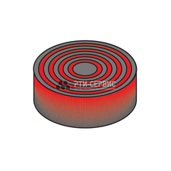 Резиновая опора (РТИ-СЕРВИС 1002) для подкатного домкрата, универсальная