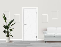 АЛЬТА ART ПРАДО БӨЛМЕАРАЛЫҚ ТЕГІС ЕСІГІ АҚ ЭМАЛЬ/ПАТИНА КҮМІС