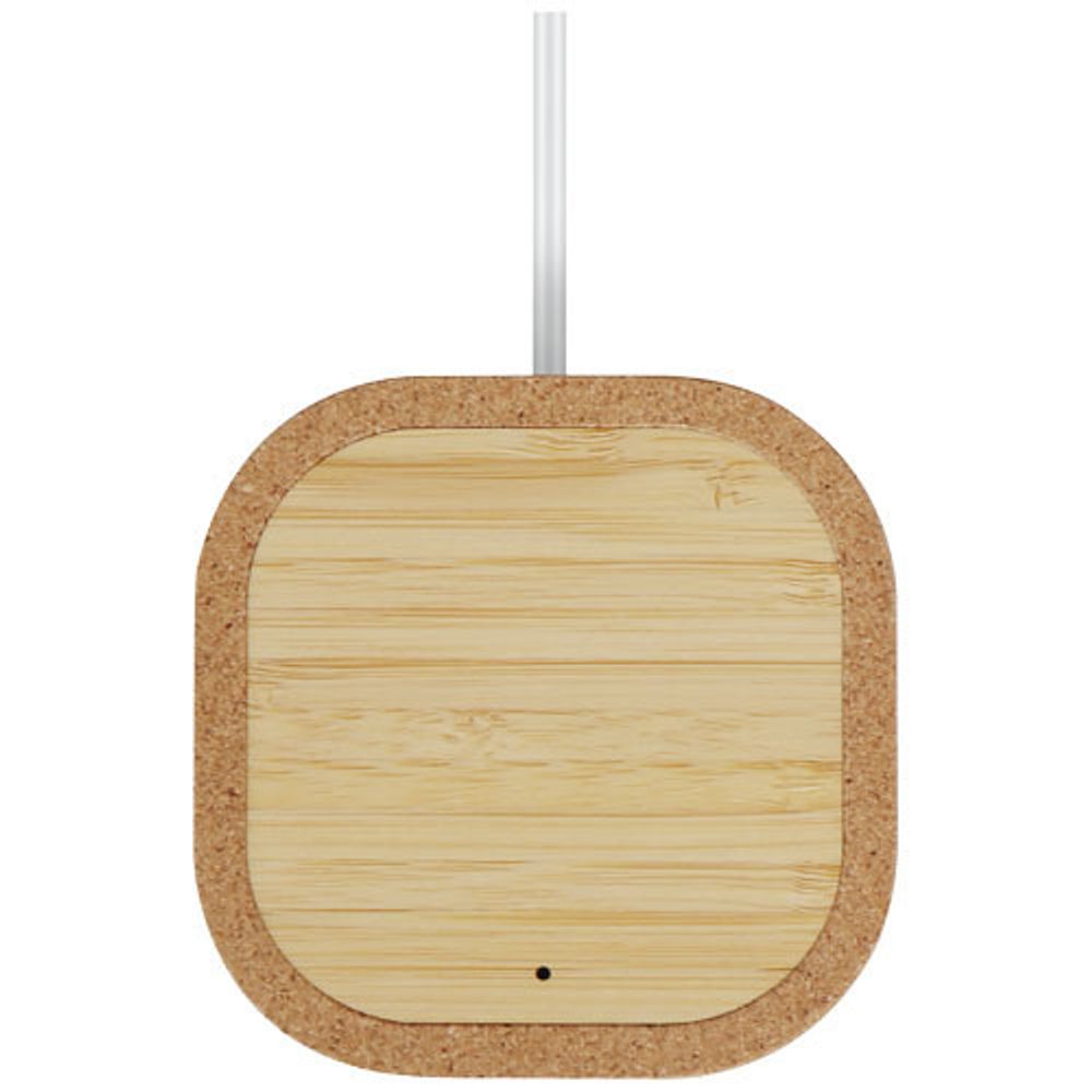 Беспроводное зарядное устройство из пробкового дуба мощностью 15 Вт Cerris