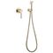 Смеситель ABBER Emotion AF8825G с гигиеническим душем, золото матовое