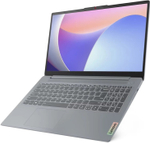 Ноутбук  Lenovo IdeaPad Slim 3 15AMN8 15.6 ", Ryzen 3, 8 Гб RAM, 256 Гб SSD, Radeon Graphics, Серый