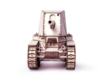 Танк СУ-18 от Леммо - Деревянный конструктор, сборная модель, 3D пазл. Подходит для моделирования