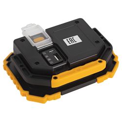 Светодиодный фонарь ЭРА Рабочие Практик PA-802 прожектор аккумуляторный 15Вт, COB, 6 режимов | Прожекторные фонари