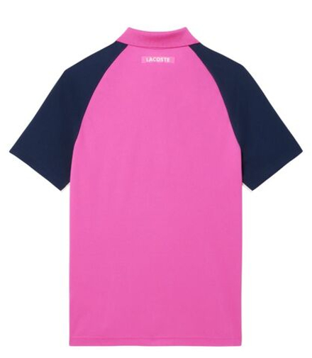 Теннисное поло Lacoste Ultra Dry Colorblock Tennis