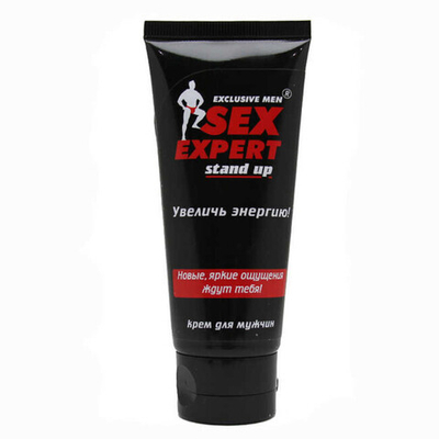 Крем для мужчин "Stand Up" Sex Expert на водной основе (40 г)