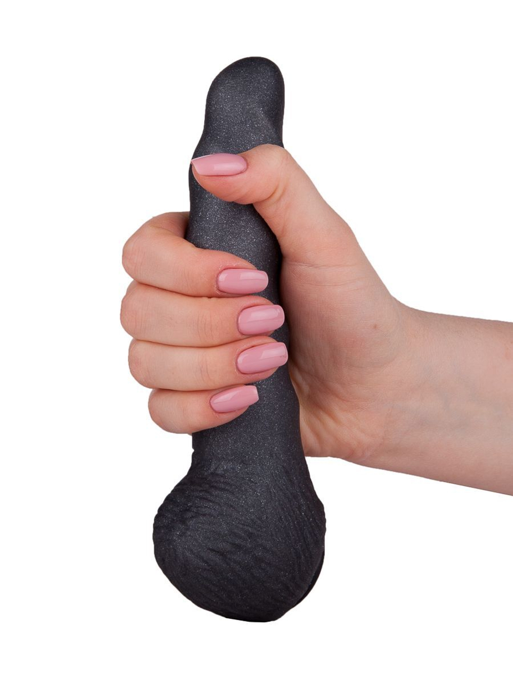 Чёрная насадка на пояс харнесс BLACK BENT 2 - 19,5 см. (Цвет: черный)