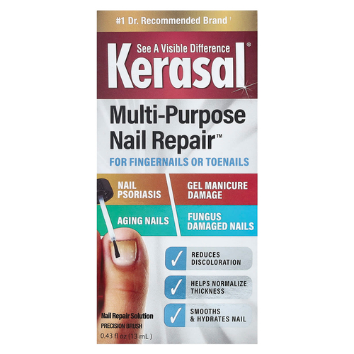 Kerasal, Multi-Purpose Nail Repair™, средство для восстановления ногтей, 13 мл (0,43 жидк. унции)