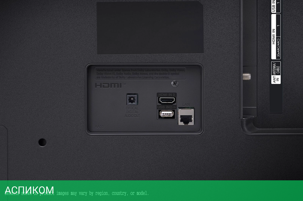 Телевизор LED LG 65" 65NANO80T6A.ARUB