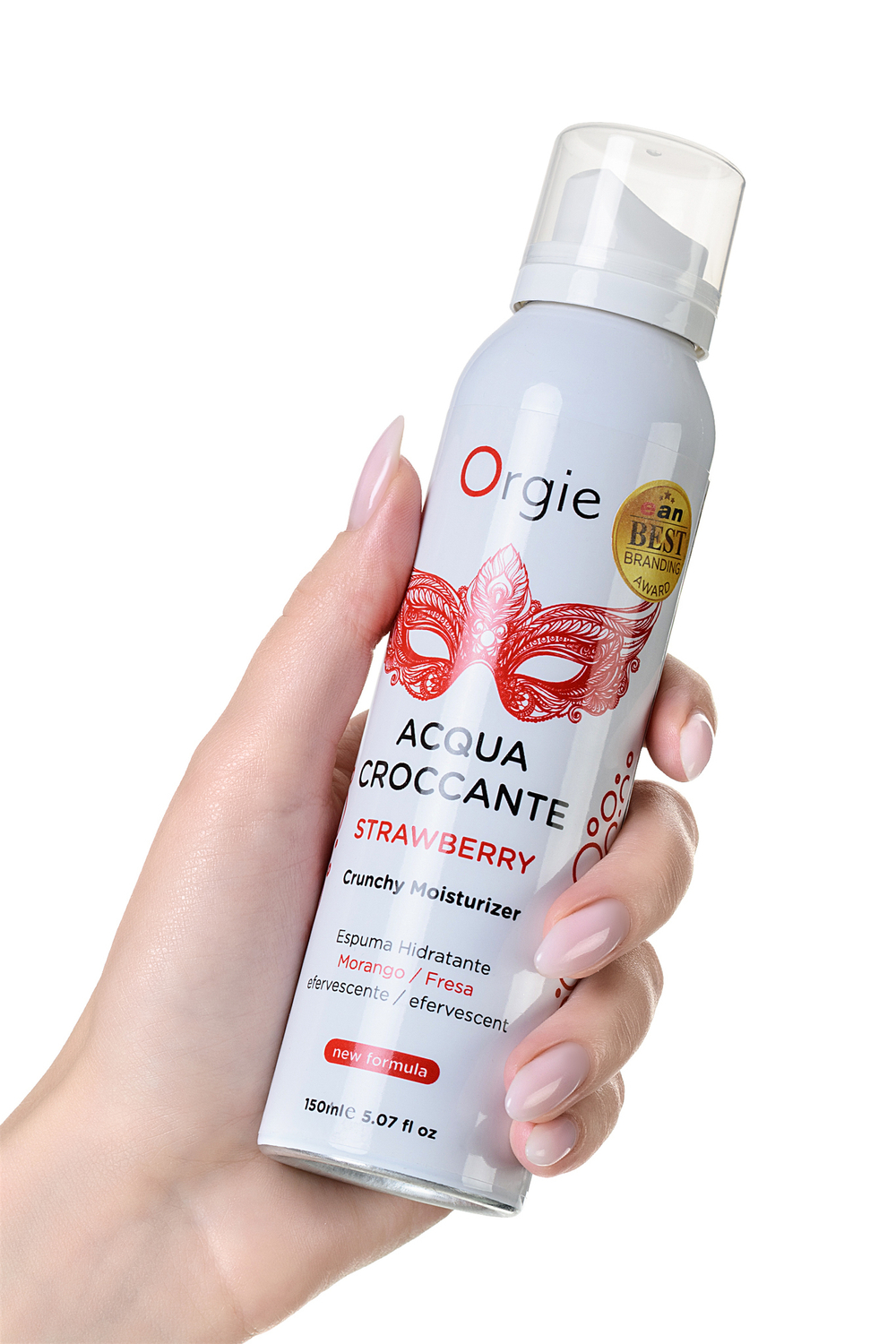 Шипучая увлажняющая пена Orgie Acqua Croccante для массажа 150 мл