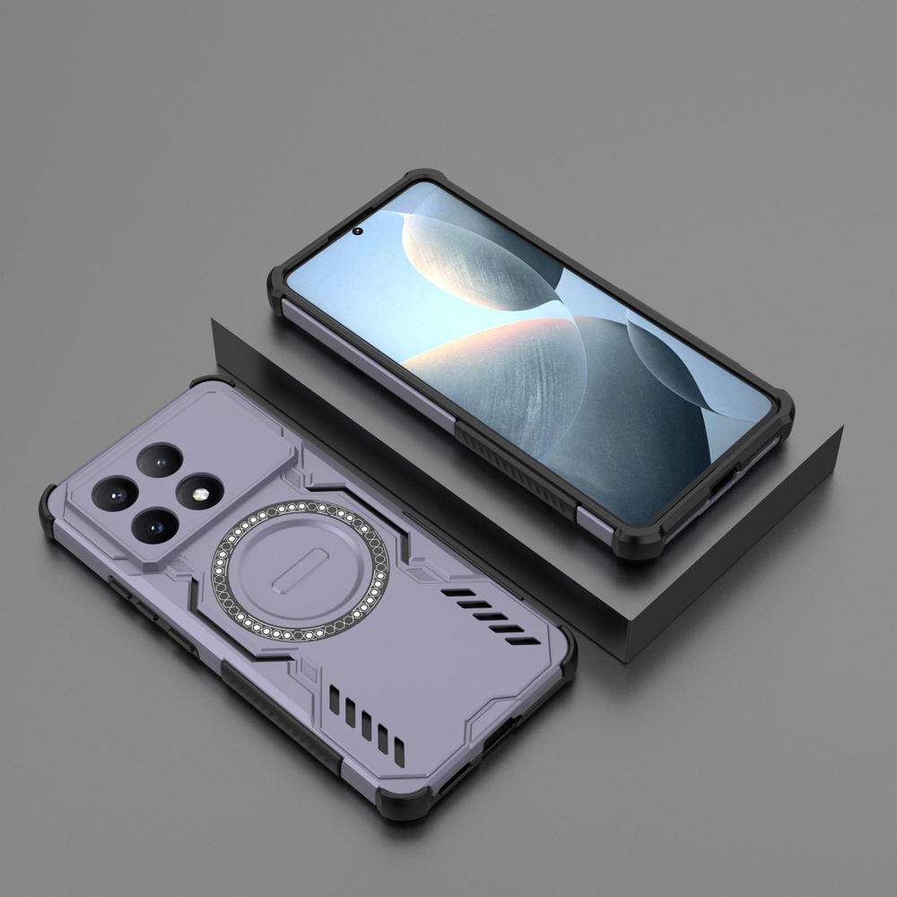 Защитный чехол Space Shell Magnetic Case для Poco X6 Pro 5G