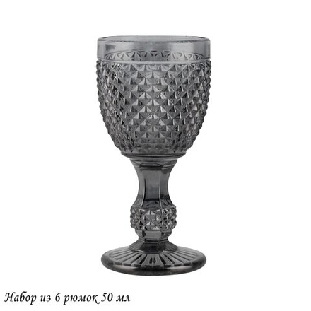 Lenardi 588-499 Набор из 6 рюмок 50 мл в под.уп.(х24)Стекло