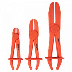 AFFIX (AF10960104) Зажимы для шлангов пластиковые 15-60 мм, 3 предмета