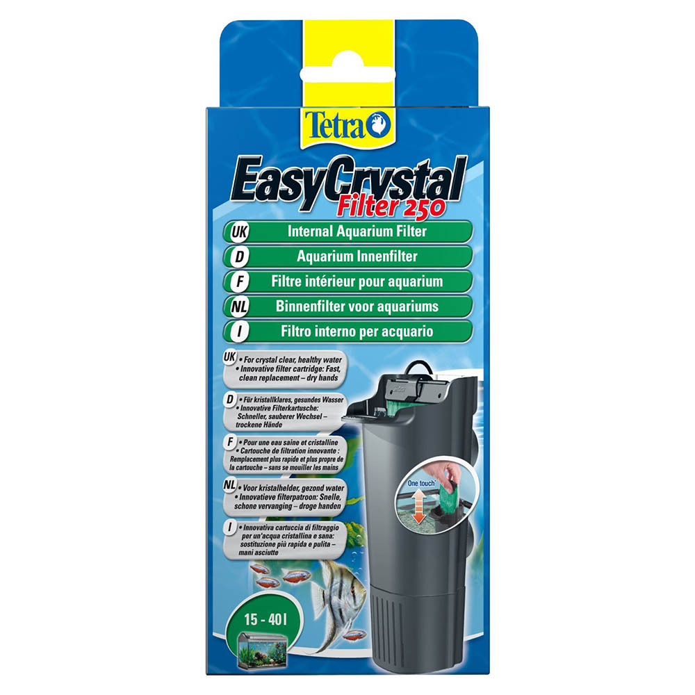 Tetra Easy Crystal Filter 250 - внутренний фильтр (15-40 л), 250 л/ч