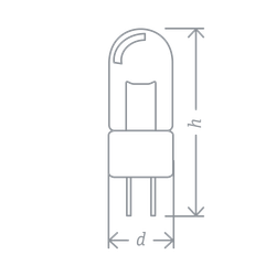 Лампа Navigator 94 210 JC 20W clear G4 12V 2000h