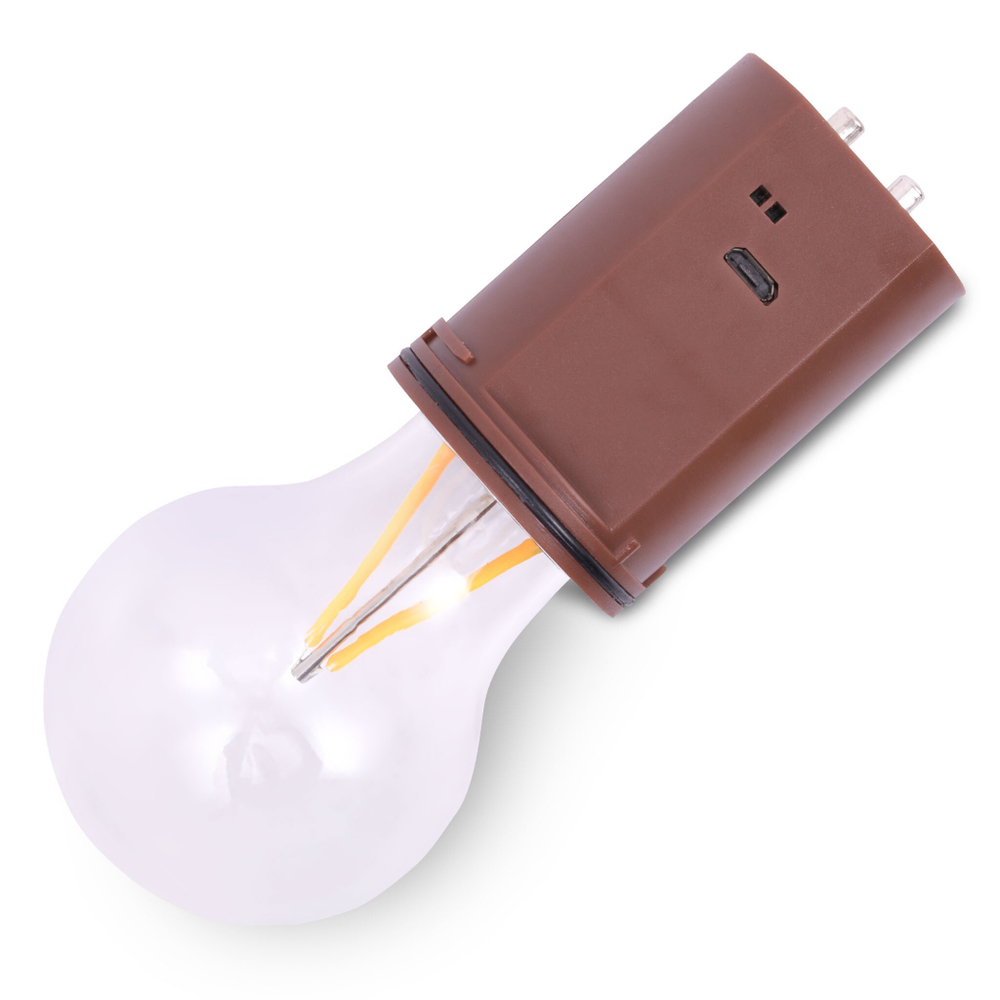 Лампочка Naturehike NH21ZM002 (Wood grain bubble lamp-USB type)