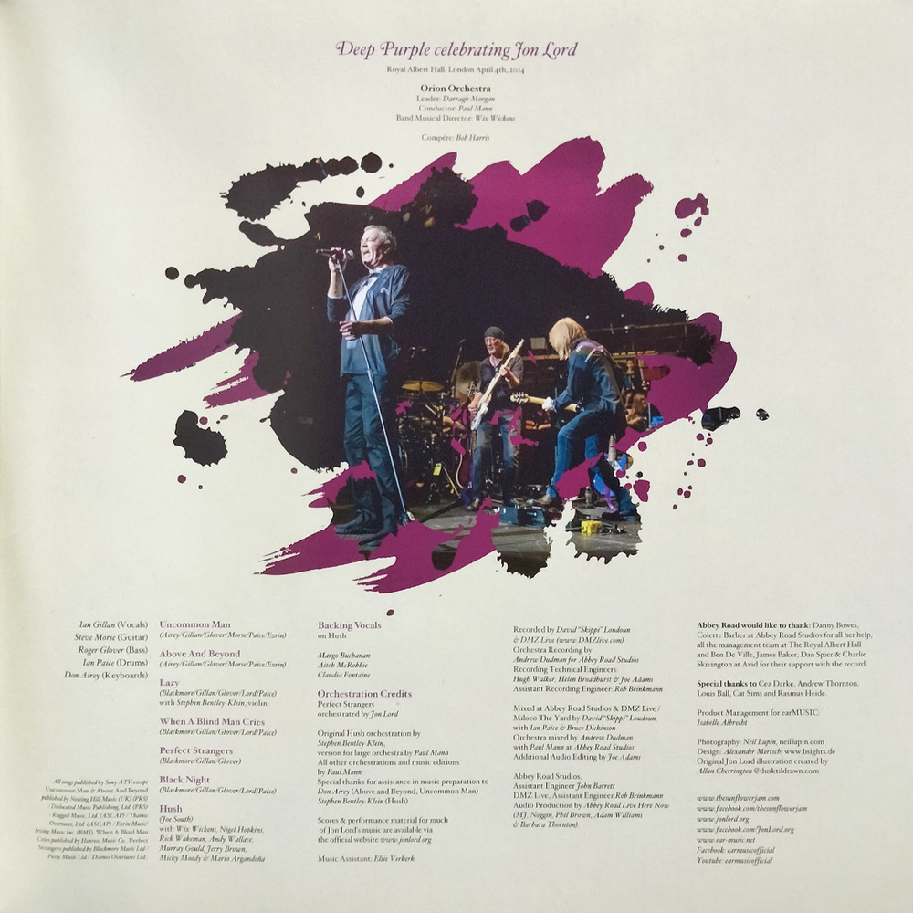 Сборник / Celebrating Jon Lord - The Rock Legend Vol.2 (2LP+Blu-ray)