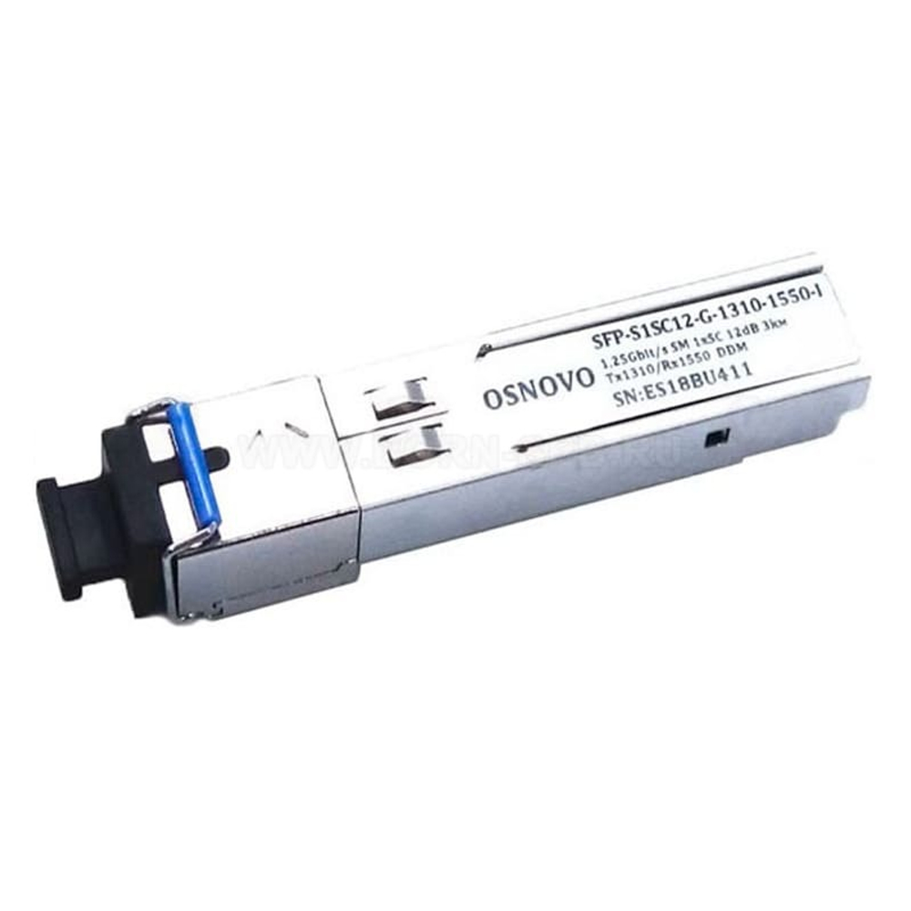 Osnovo SFP-S1SC12-G-1310-1550-I Сетевое оборудование
