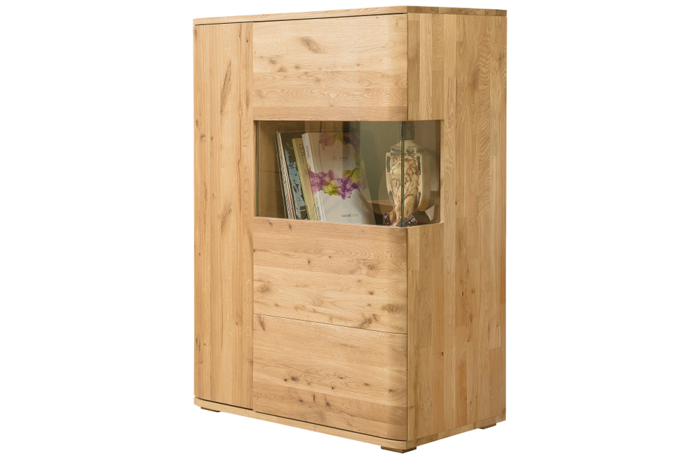 МИЛТОН Шкаф с витриной (вар.2)