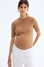 Топ mama от henley в рубчик от мамы