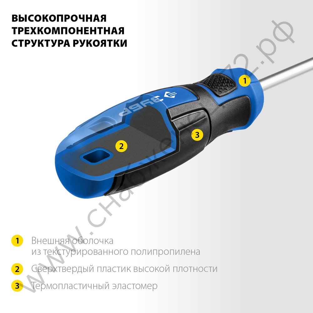 ЗУБР 11 предм., Набор отверток, Профессионал-11 (25241)