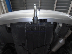 Фаркоп оцинкованный Galia T060A для Toyota Corolla седан 2007-2013(паспорт и сертификат в комплекте)(без электрики)