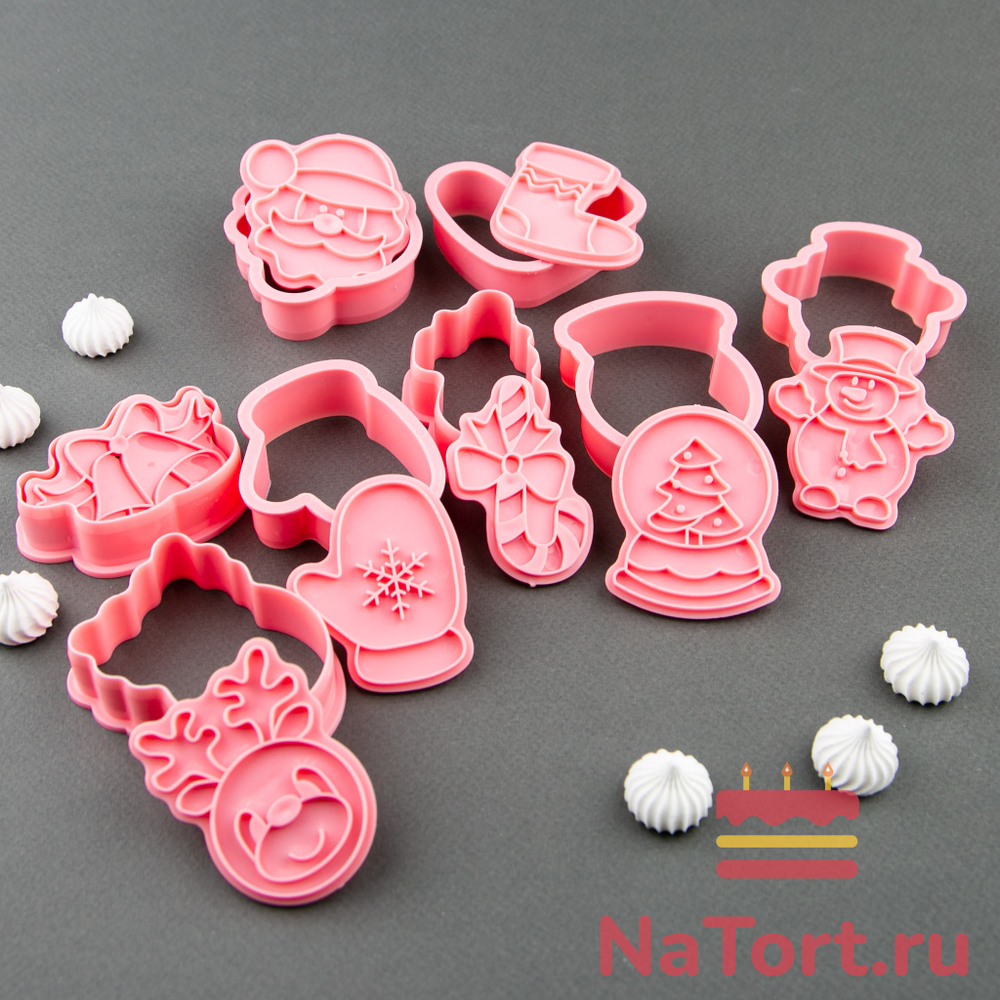 Набор вырубок «Новый год» 8 шт