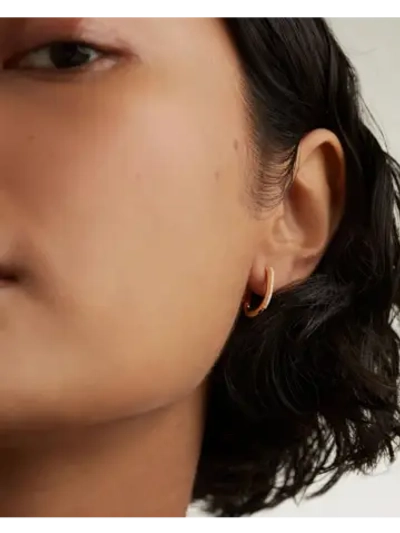 Серьги Spike серебро 925 пробы покрытое золотом