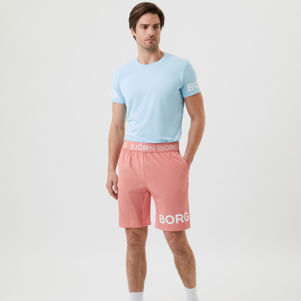 Мужские теннисные шорты Björn Borg Shorts Men - Apricot