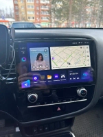 Магнитола Mitsubishi Outlander 3 2019-2022 (прямоугольный климат) - FarCar DX2005M монитор 10.36" IPS на Android 13, 4+64Гб, CarPlay