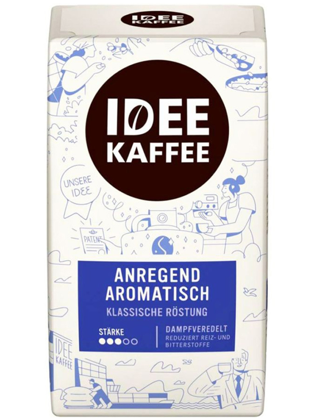 Кофе молотый Idee Kaffee 500 г, 100% арабика