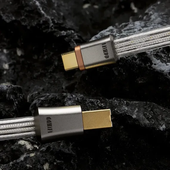 ddHiFi TC19BC silver USB-A - USB-B 95cm