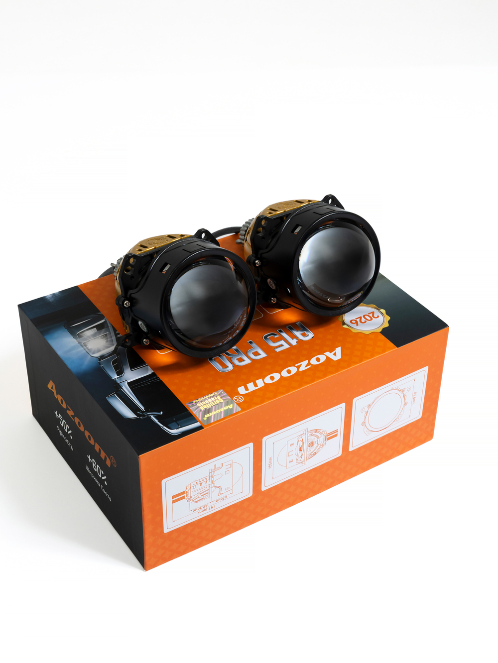 Aozoom Bi-Led A15 Pro 3.0" 58/65W 12V 5500K