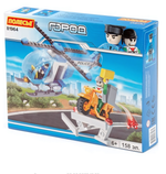 Конструктор "Классик" "Город. Полиция-2" (158 элементов) в коробке (Полесье)