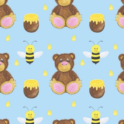 Мишка и мед