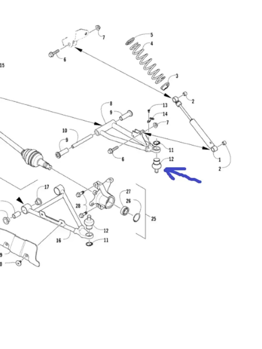 Шаровая опора (0430-0456)