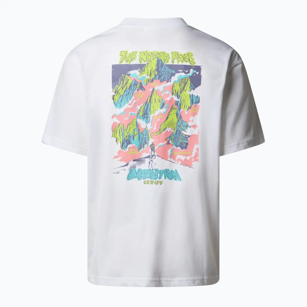 Футболка The North Face Expedition Celebration Oversized белая