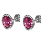 Серьги пусеты Fiore Luna Rose A1909.M7 R/S