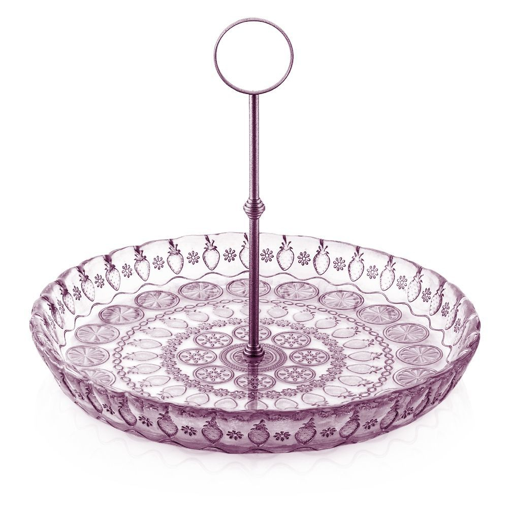 Чаша для фруктов 32см IVV Vitaminic аметист Италия